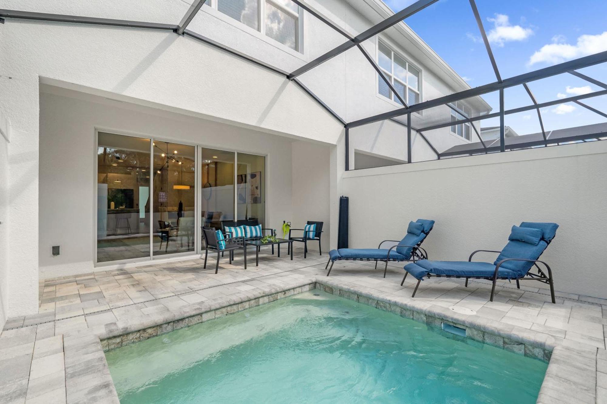 Upstay - Townhouse With Private Pool And Foosball Орландо Екстер'єр фото